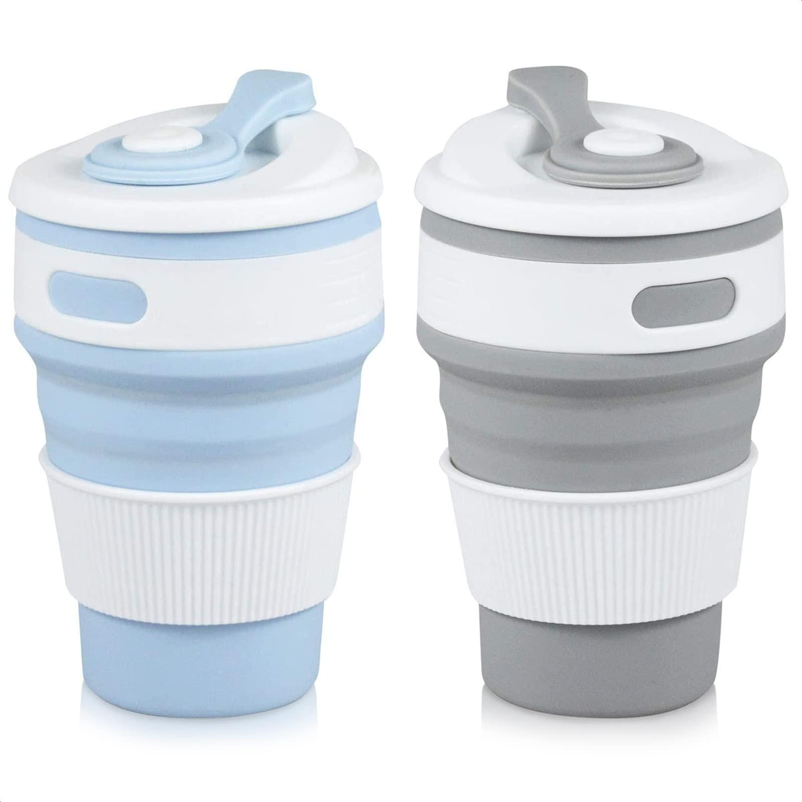 Silicone Collapsible Travel Cups (2pcs)